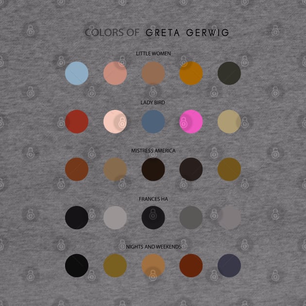 Colors of Greta Gerwig by guayguay